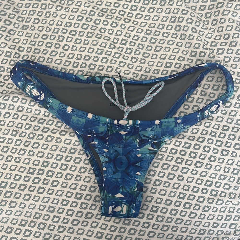 Mallyce x Jolyn Blue Limited Edition Bikini Bottom size Small